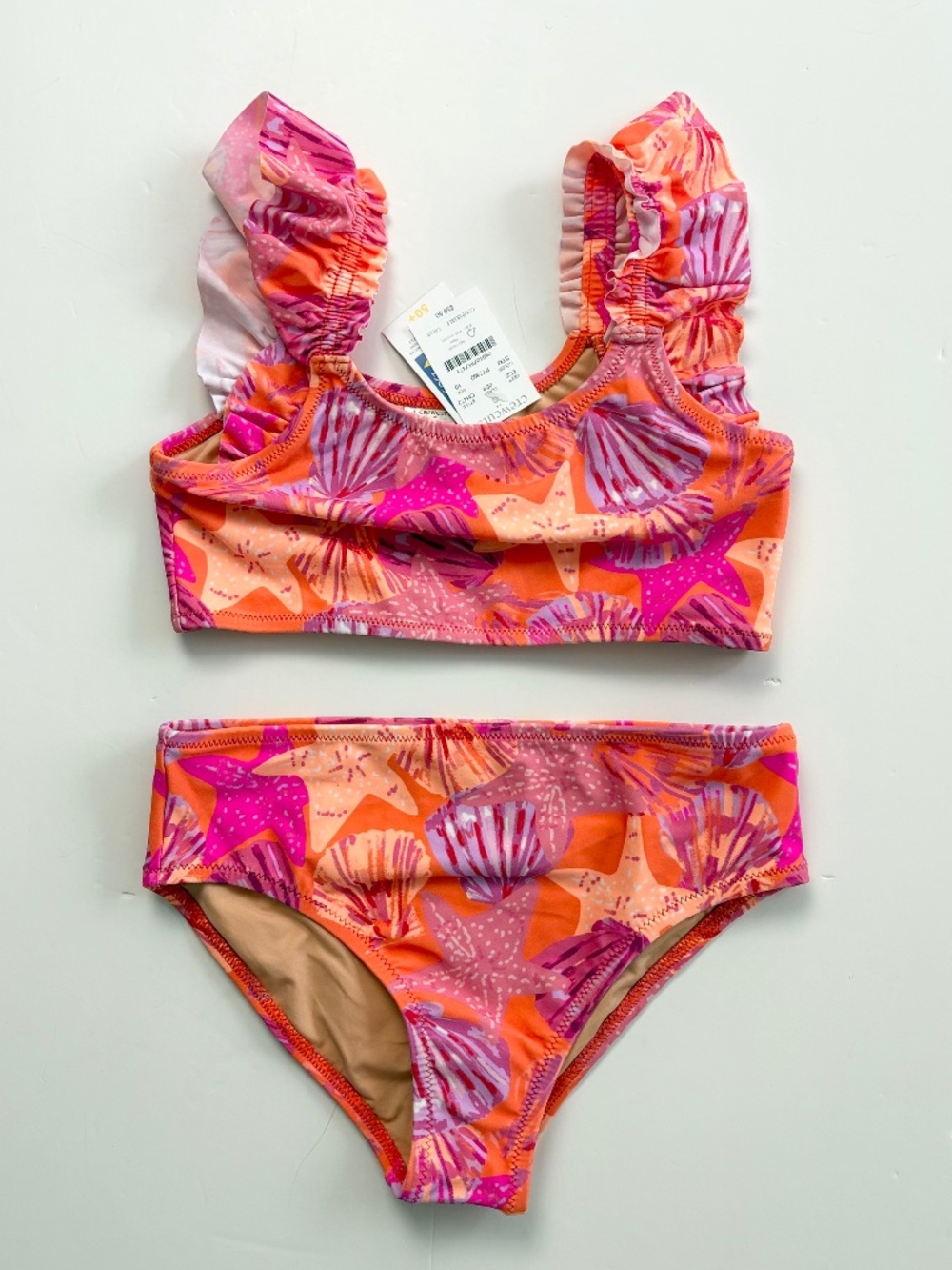 Crewcuts seashell 2 piece swimsuit